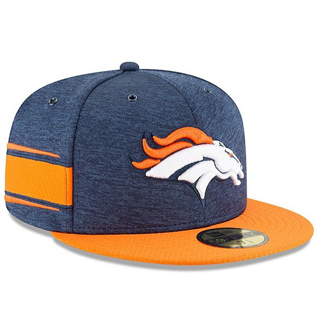 Denver Broncos New Era NFL 59FIFTY Sideline Cap - Men's Orange