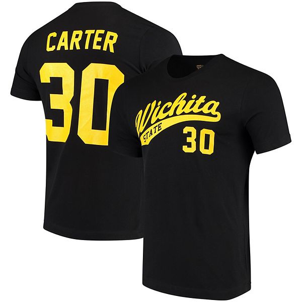 Men's Original Retro Brand Joe Carter Black Wichita State Shockers