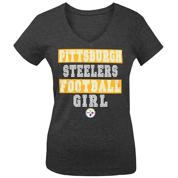 New Era Pittsburgh Steelers Womens Grey Cozy Crew Sweatshirt