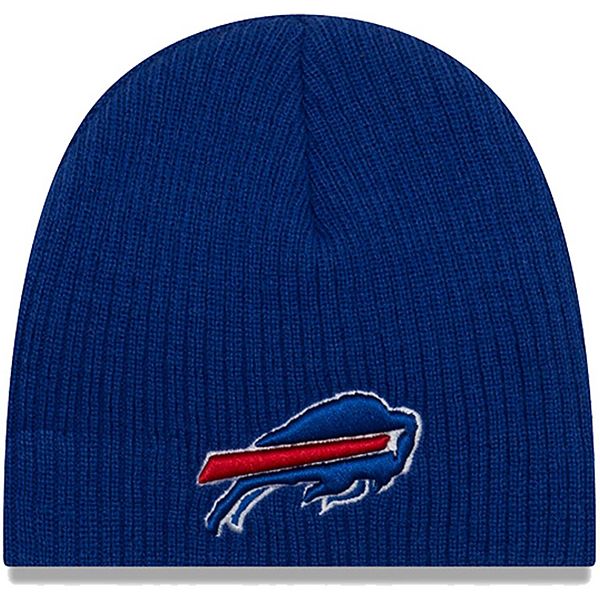 Infant New Era Royal Buffalo Bills Mini Fan Knit Beanie