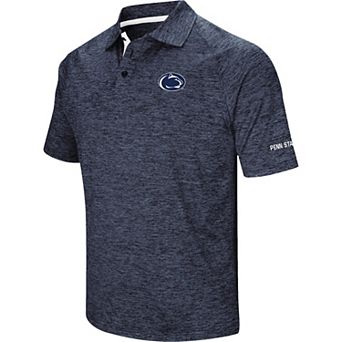 Men's Colosseum Navy Penn State Nittany Lions Down Swing Polo