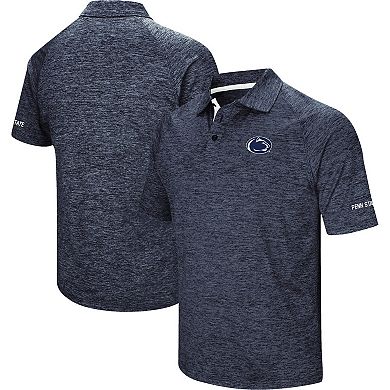 Men's Colosseum Navy Penn State Nittany Lions Down Swing Polo