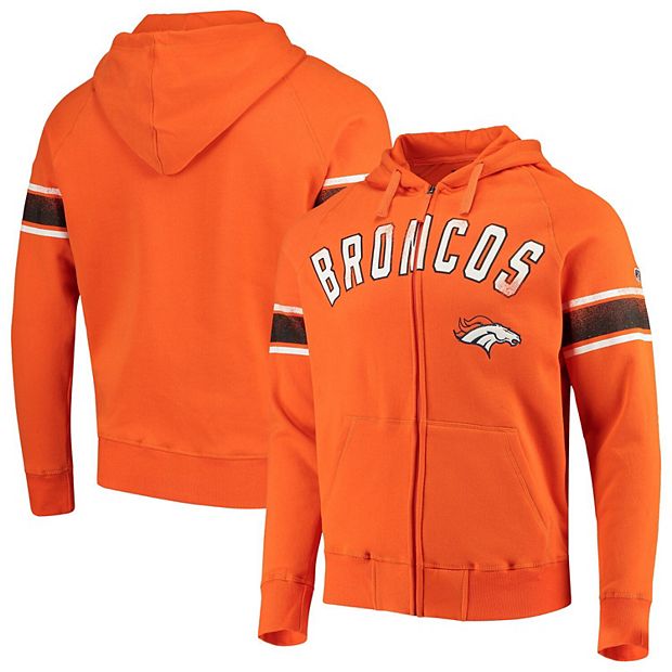 Denver Broncos Hands Off Long Sleeve Adaptive T-Shirt - Orange