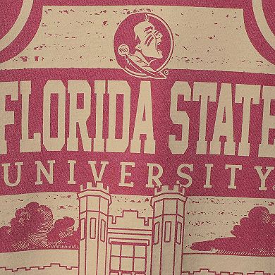 Men's Garnet Florida State Seminoles Comfort Colors Campus Icon T-Shirt