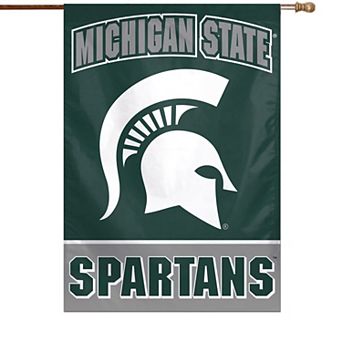 WinCraft Michigan State Spartans 28" x 40" Primary Logo Single-Sided Vertical Banner