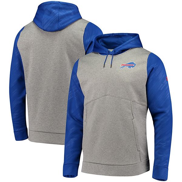 Men's Buffalo Bills Under Armour Royal Combine Authentic Lockup Pullover  Hoodie