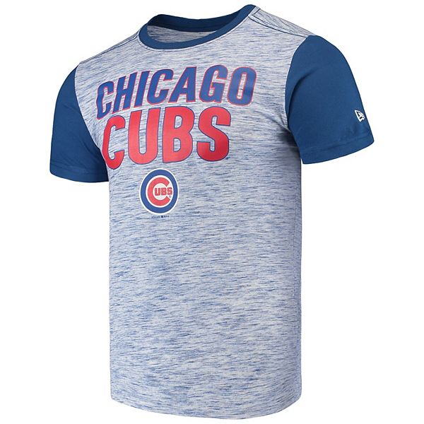 Chicago Cubs New Era Women's Baby Jersey V-Neck T-Shirt - Royal