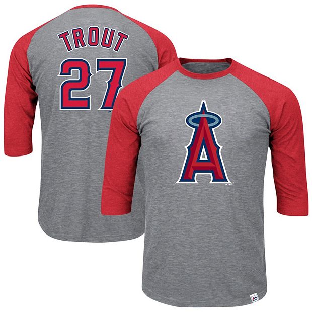 Majestic Mike Trout Los Angeles Angels MLB Shirt Size Medium 
