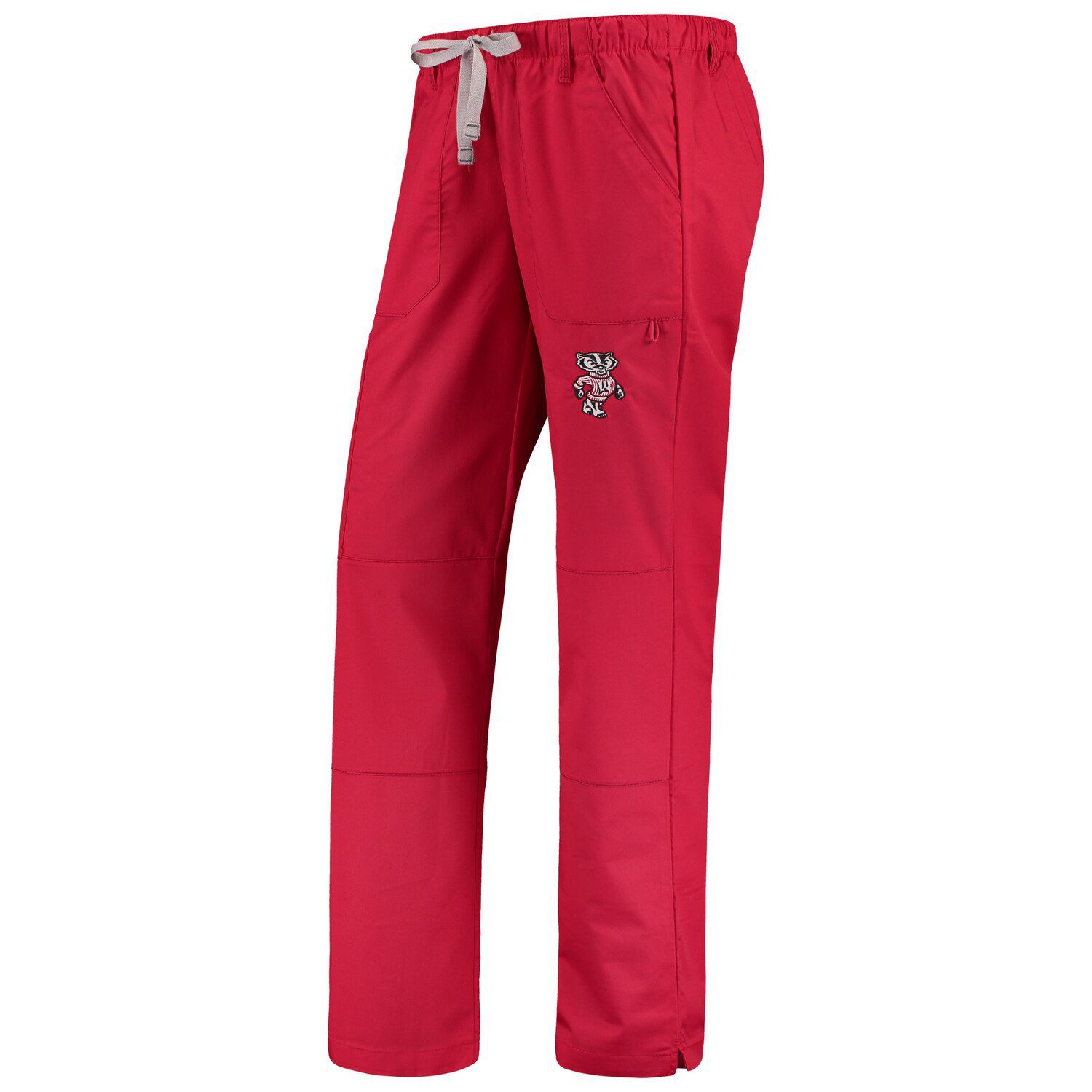 Women's Red Louisville Cardinals Straight Leg Scrub Cargo Scrub Pants