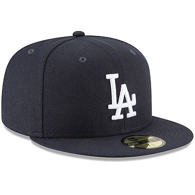 Men's New Era Navy Los Angeles Dodgers Fashion Color Basic 59FIFTY Fitted Hat