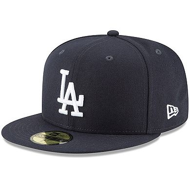 Men's New Era Navy Los Angeles Dodgers Fashion Color Basic 59FIFTY Fitted Hat