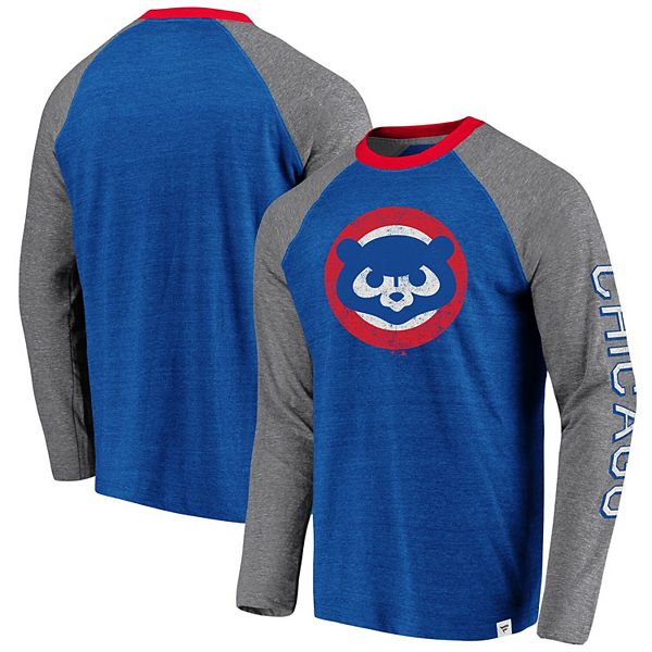 Men's Fanatics Branded Gray/Royal Chicago Cubs True Classics