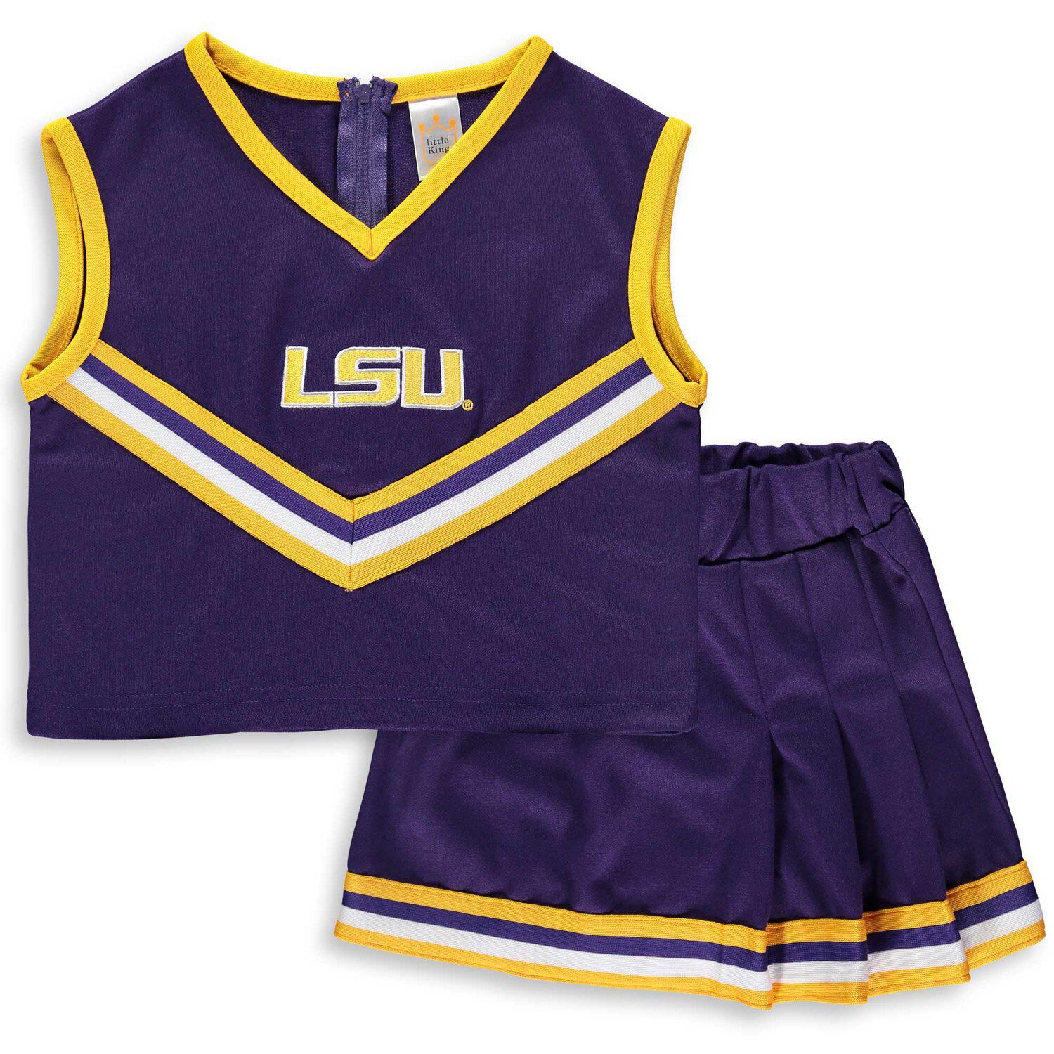 Girls Preschool Royal Indianapolis Colts Two-Piece Cheer Captain Jumper Dress with Bloomers Set