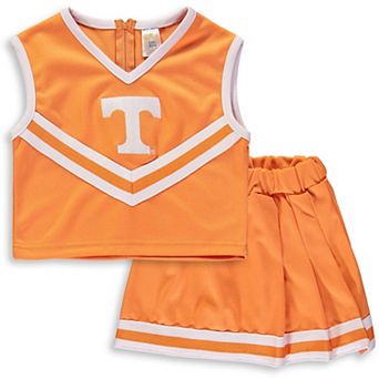 Girls Youth Tennessee Orange Tennessee Volunteers Two-Piece Cheer Set