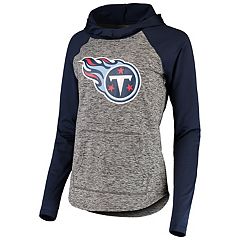 Lids Tennessee Titans Fanatics Branded Women's Historic Logo Sport Resort  Vintage Arc Cropped Raw Edge Pullover Hoodie - Heathered Navy