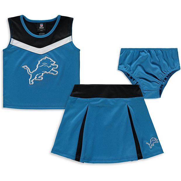 Carolina Panthers Girls Youth 2-Piece Cheerleader Set - Blue