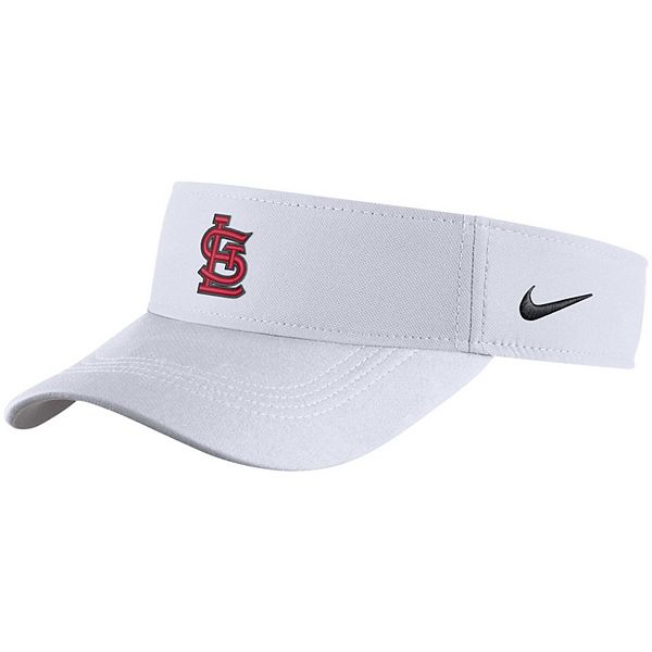 Men S Nike White St Louis Cardinals Performance Visor