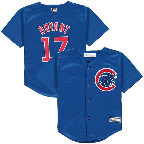 Toddler Kris Bryant Royal Chicago Cubs Replica Player Jersey