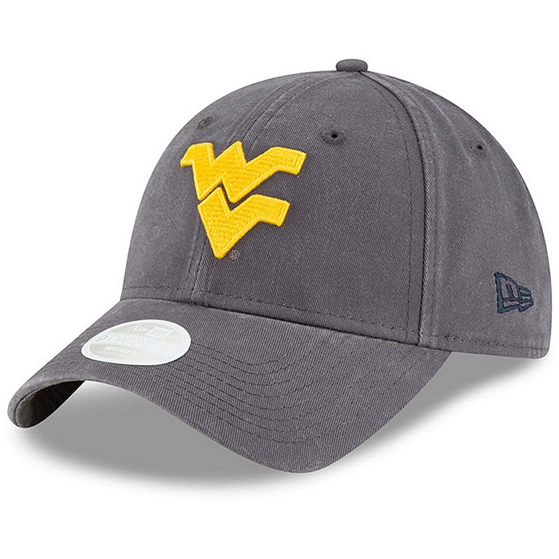 UPC 192525000228 product image for Women's New Era Gray West Virginia Mountaineers Core Classic Twill 9TWENTY Adjus | upcitemdb.com