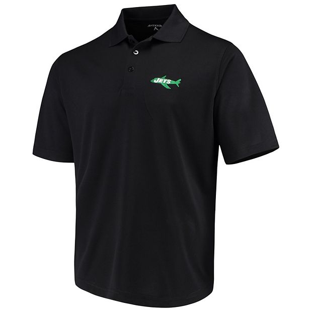 Antigua Apparel / Men's New York Jets Legacy Pique White Polo