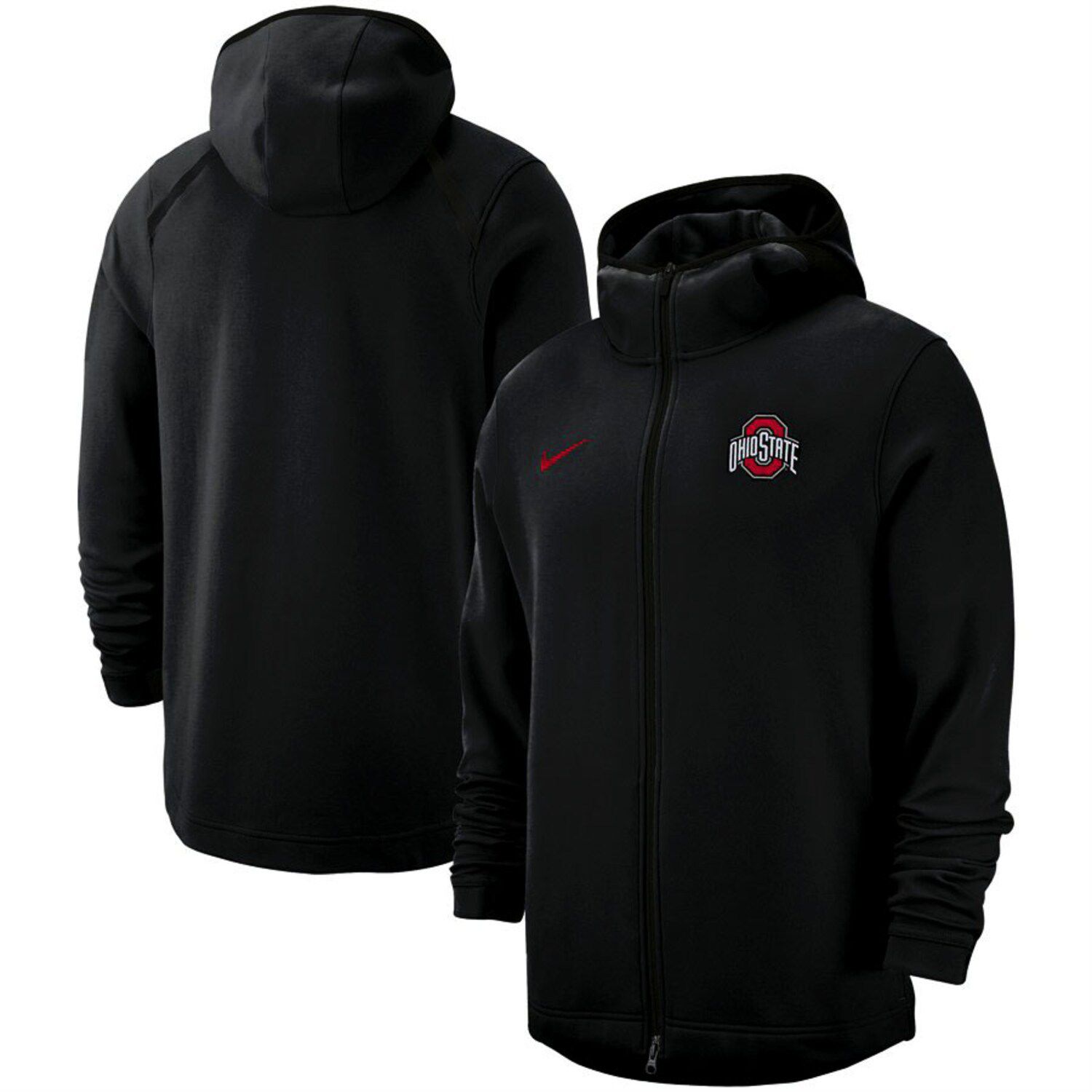 nike ohio state zip up hoodie