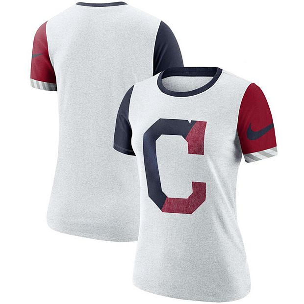 Men's Nike Gray Cleveland Indians Color Bar T-Shirt