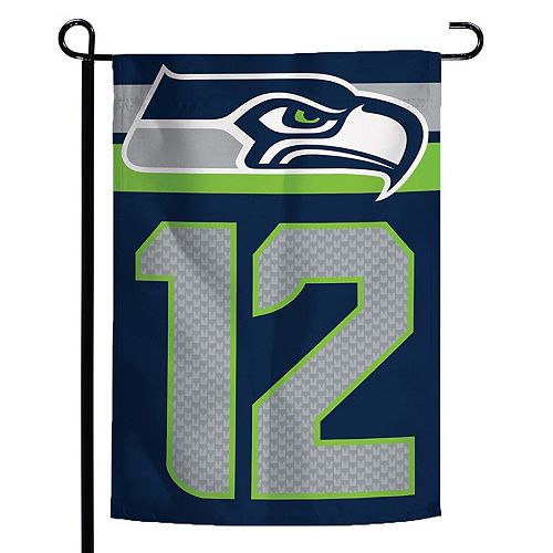 Pets First NFL Seattle Seahawks Jersey for Pets. - Seattle Seahawks Raglan  Jersey 12th Man - X-Small. Cutest Football Jersey for Dogs & Cats