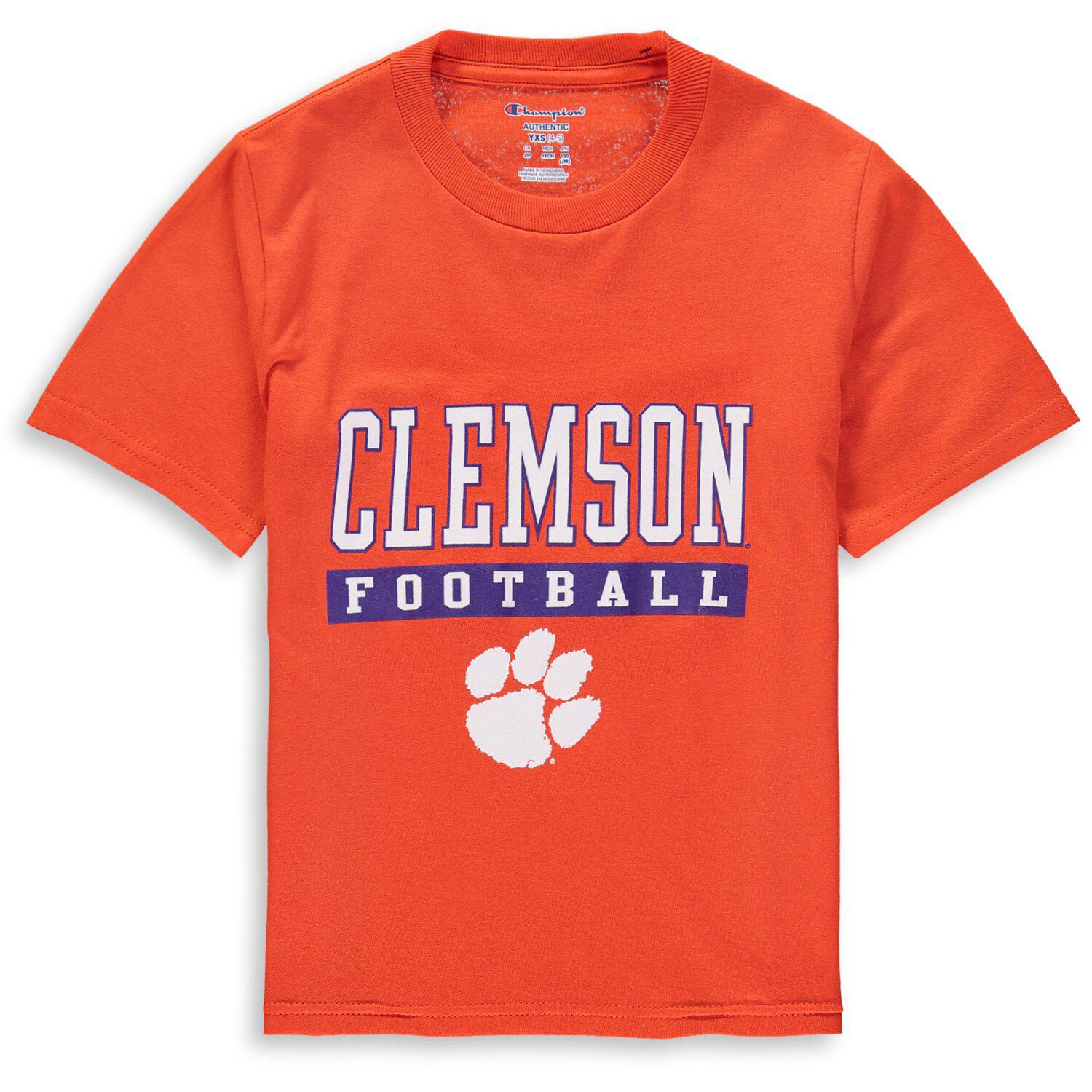 Clemson Tigers Football Drop T-Shirt 