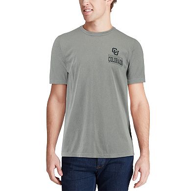 Men's Gray Colorado Buffaloes Comfort Colors Campus Icon T-Shirt