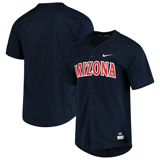 Men's Nike Red Arizona Wildcats Vapor Untouchable Elite Full-Button Replica Baseball  Jersey