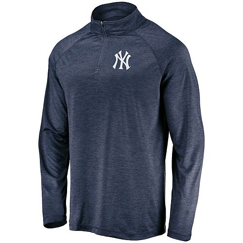 Men's Majestic Heathered Navy New York Yankees Contenders ...