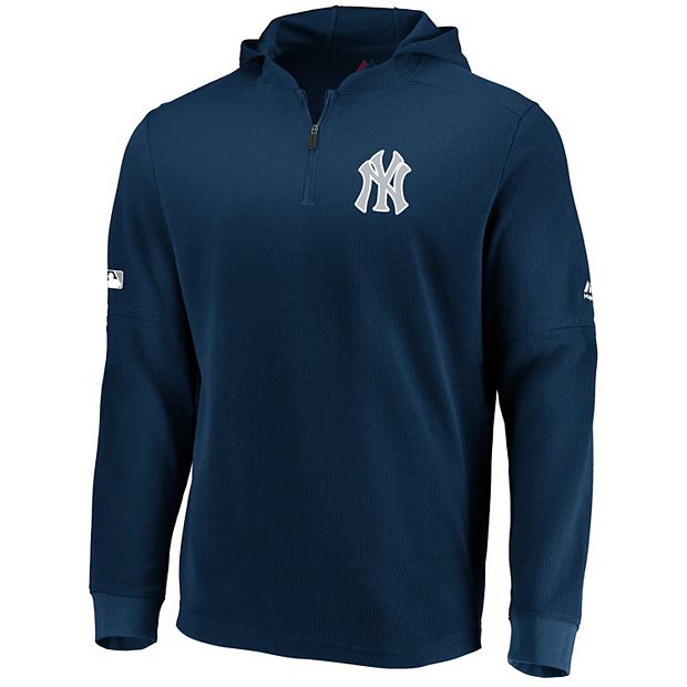 Men's Majestic Navy New York Yankees Authentic Collection Batting