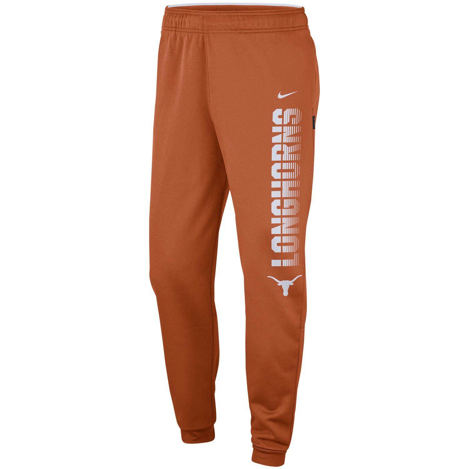 orange nike pants