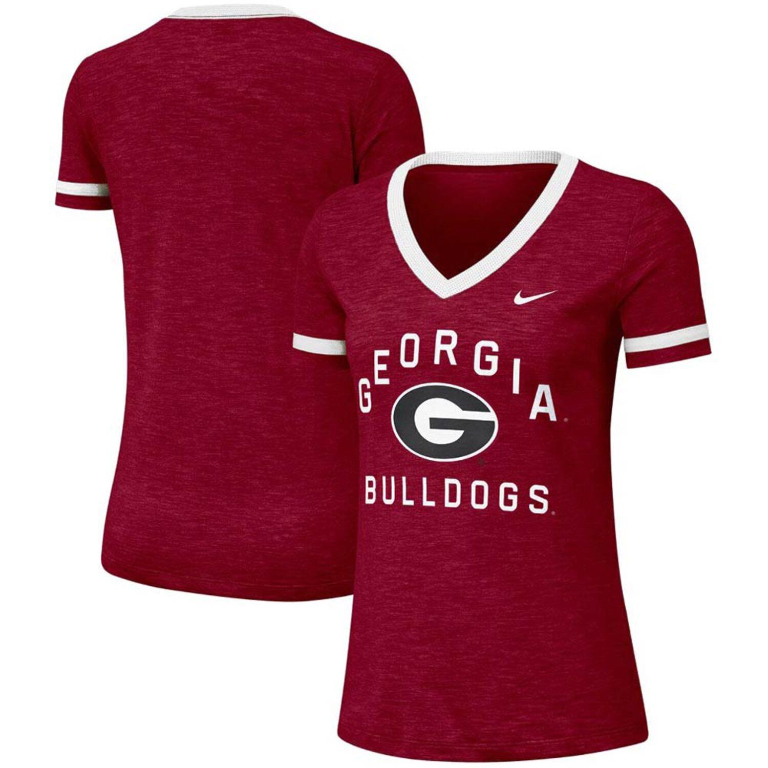 red dri fit shirt womens