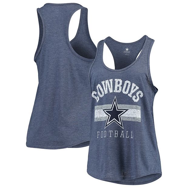 Womans Racerback Football Tank Top Dallas Cowboys Tank Top 