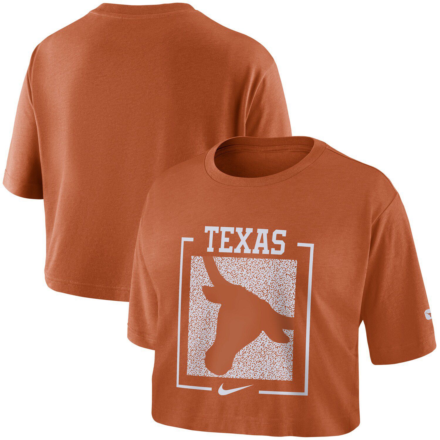 orange nike shirt women's