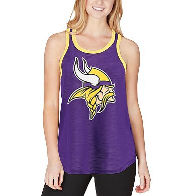 Women's G-III 4Her by Carl Banks Purple Minnesota Vikings Tater Tank Top