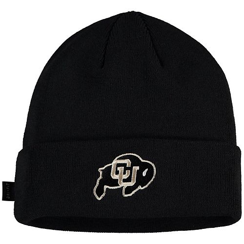 Men's Nike Black Colorado Buffaloes Sideline Performance Cuffed Knit Hat