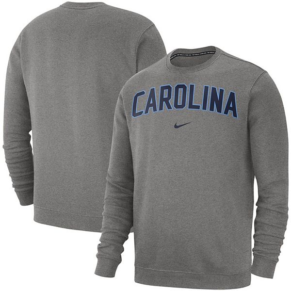 Men's Profile Navy/Heathered Gray North Carolina Tar Heels Big & Tall Color  Block Full-Zip