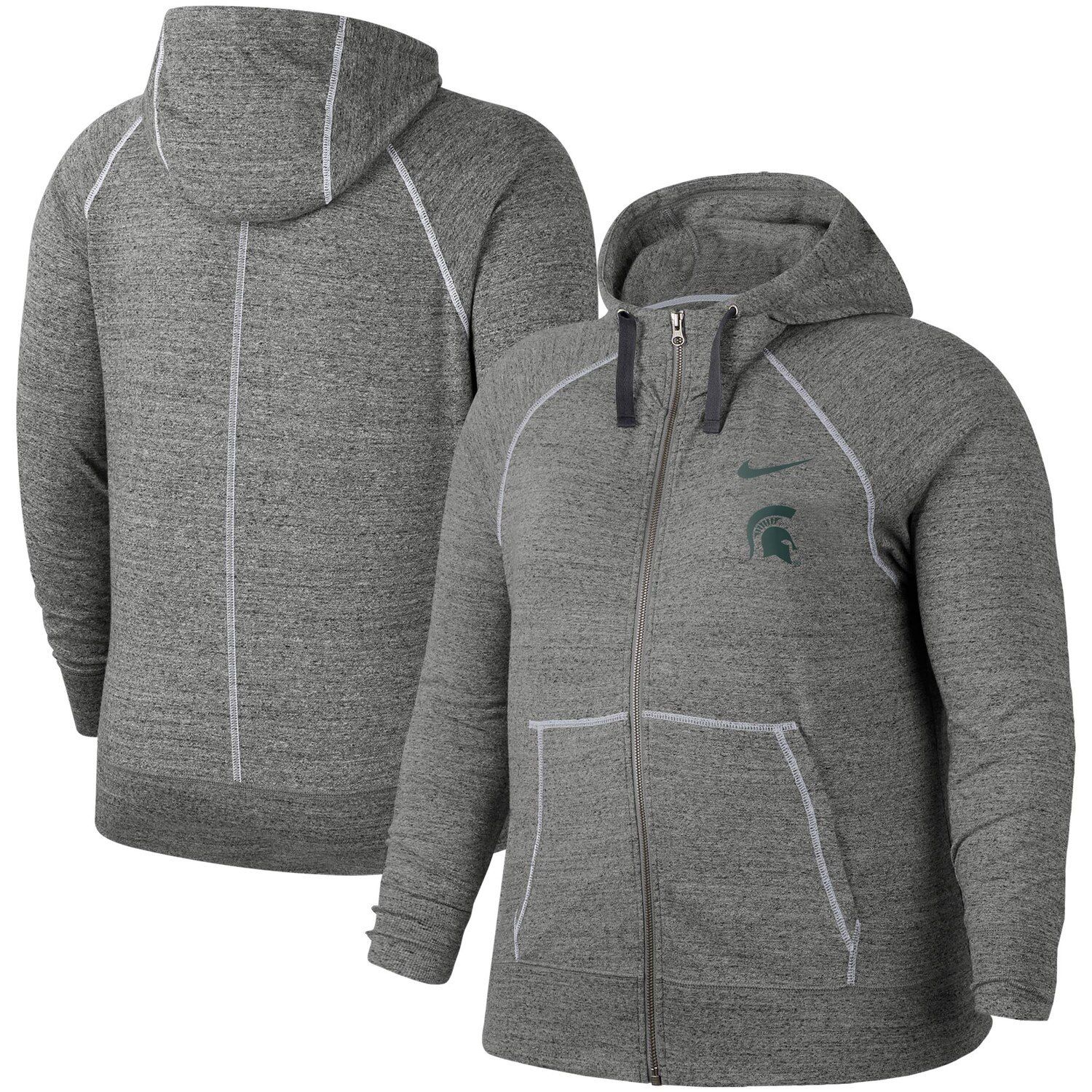 plus size nike lace up hoodie