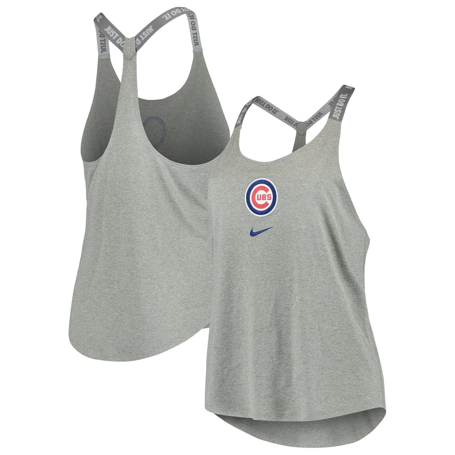 gray nike tank top