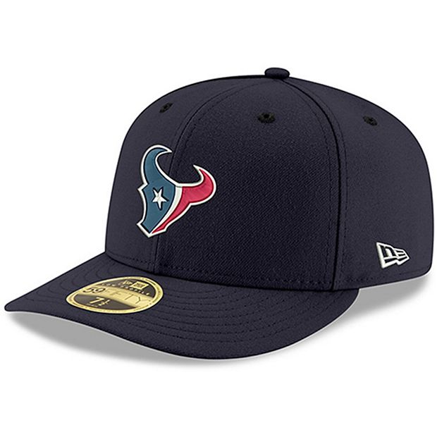 Houston Texans New Era Omaha Low Profile 59FIFTY Fitted Hat - White