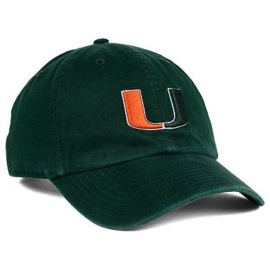 Miami Hurricanes '47 Clean Up Adjustable Hat - Green