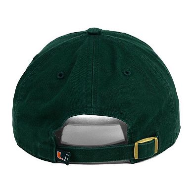 Miami Hurricanes '47 Clean Up Adjustable Hat - Green