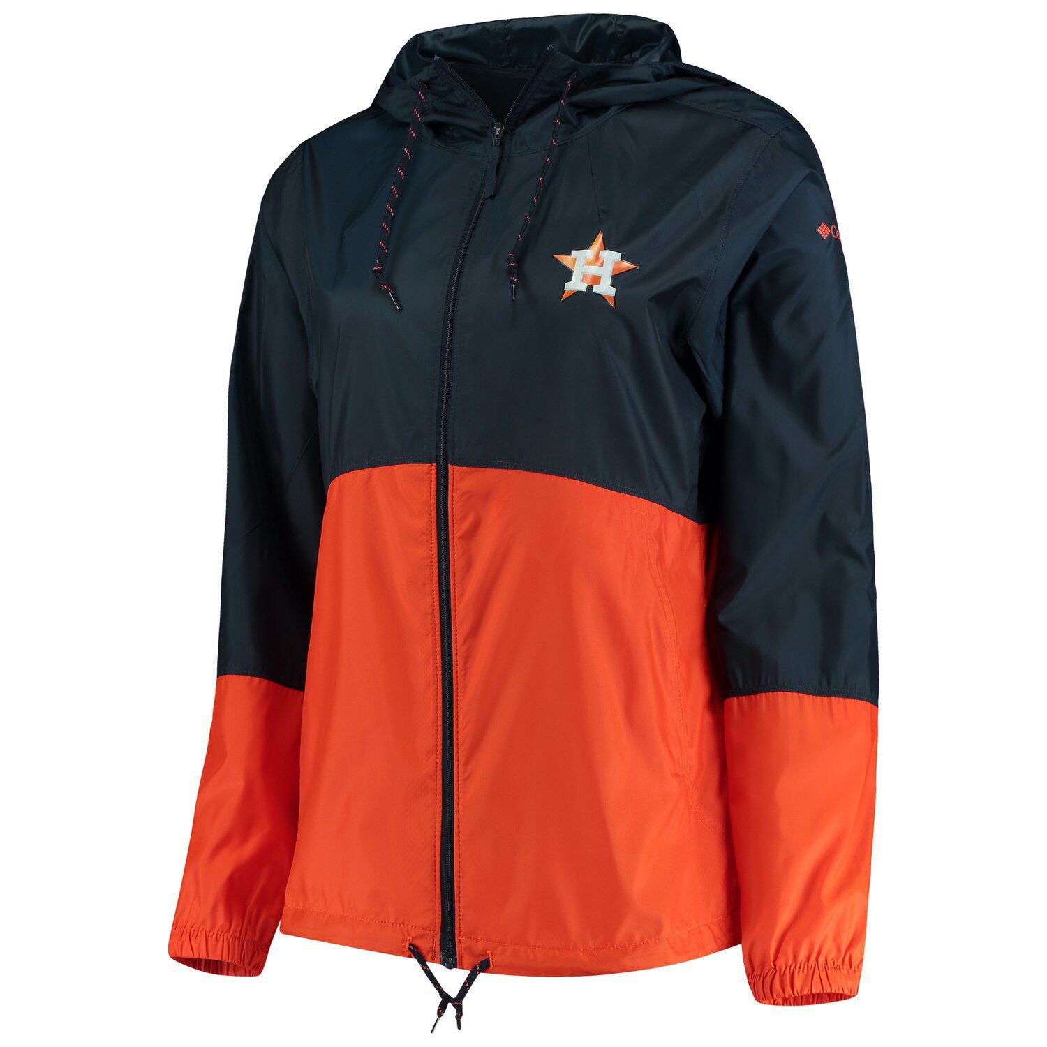 columbia orange jacket women's