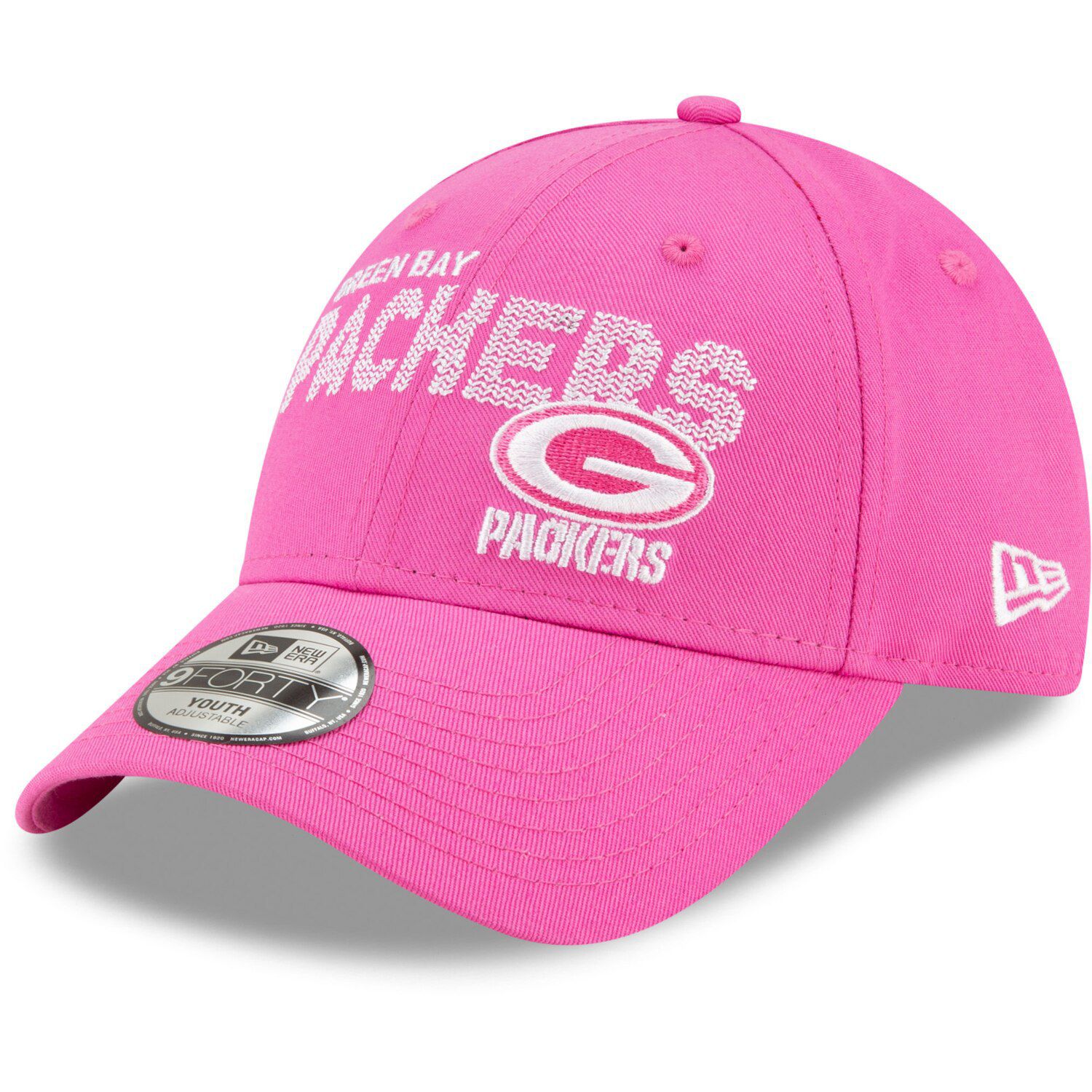 pink packers hat