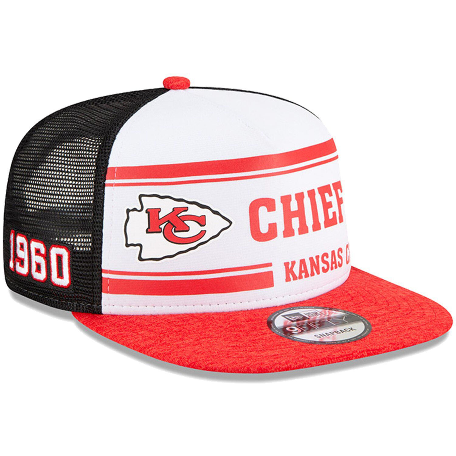 white kansas city chiefs hat