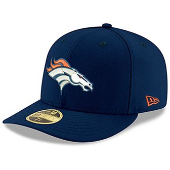 Men's New Era Navy Denver Broncos Omaha Low Profile 59FIFTY Structured Hat
