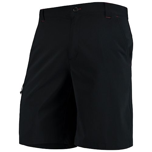 Men S Columbia Black Florida State Seminoles Collegiate Terminal Tackle Omni Shield Shorts