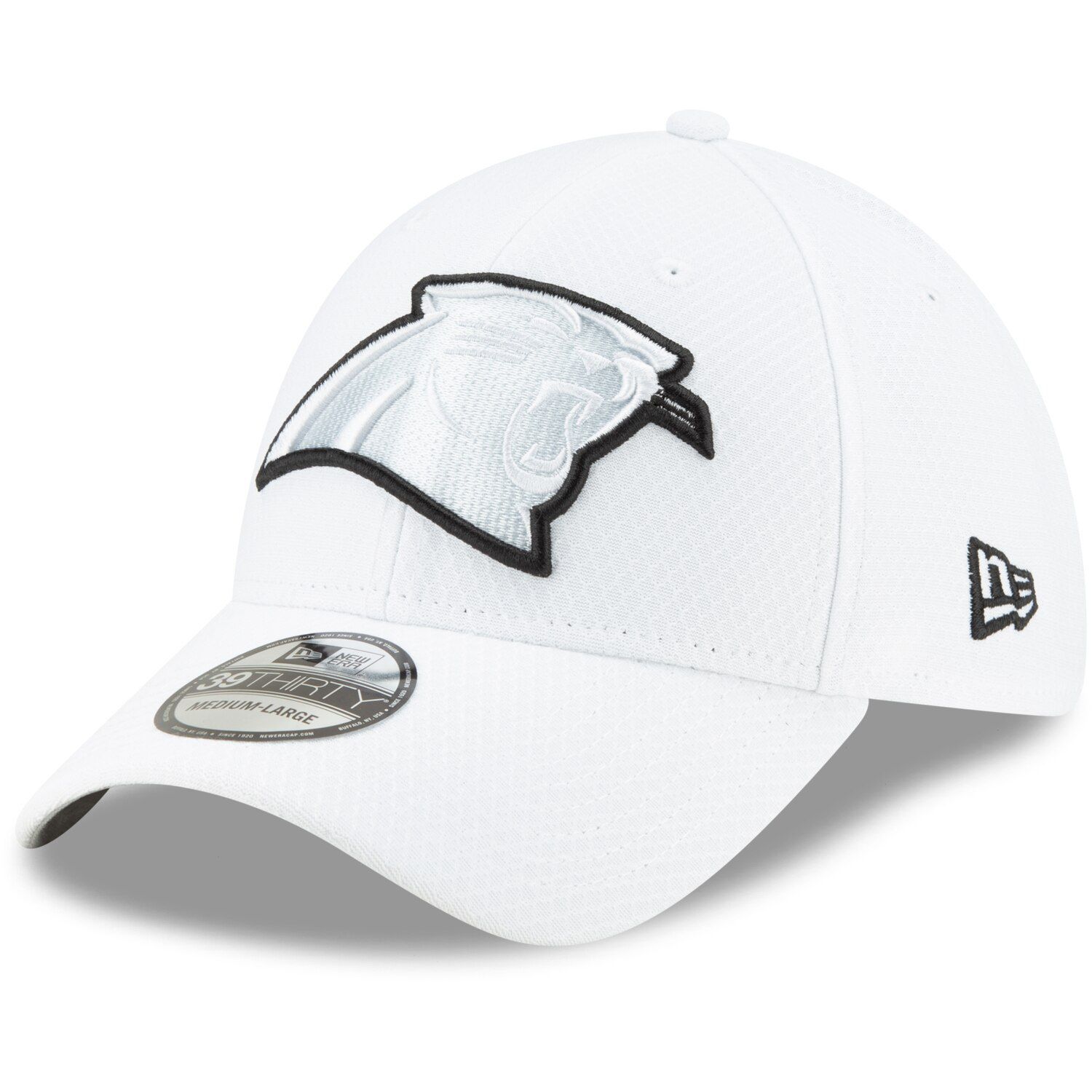 Men's New Era White Carolina Panthers 